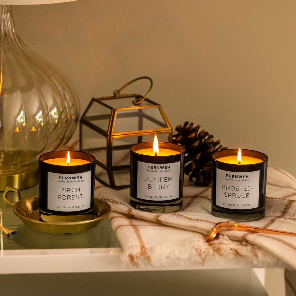 Birch Forest Scented Soy Candle