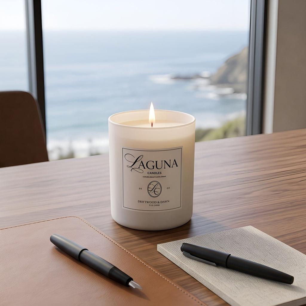 Luxury Candles Driftwood & Dawn Coastal Scent | 13oz (369g)