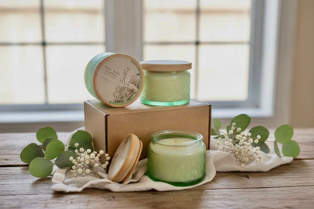 Better Together Collection - Single Scented Beeswax Candles ~ Back in January