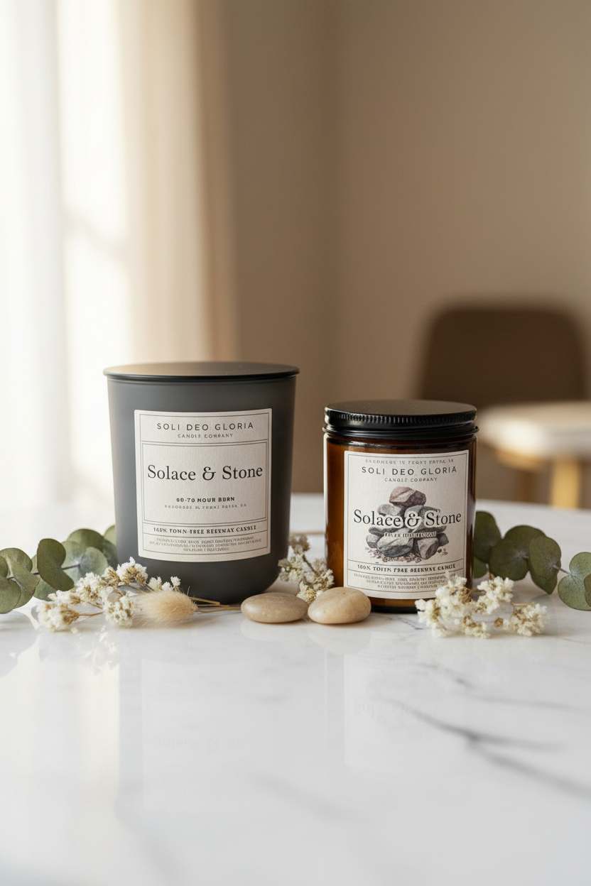 Solace & Stone | Organic Essential Oil Infused