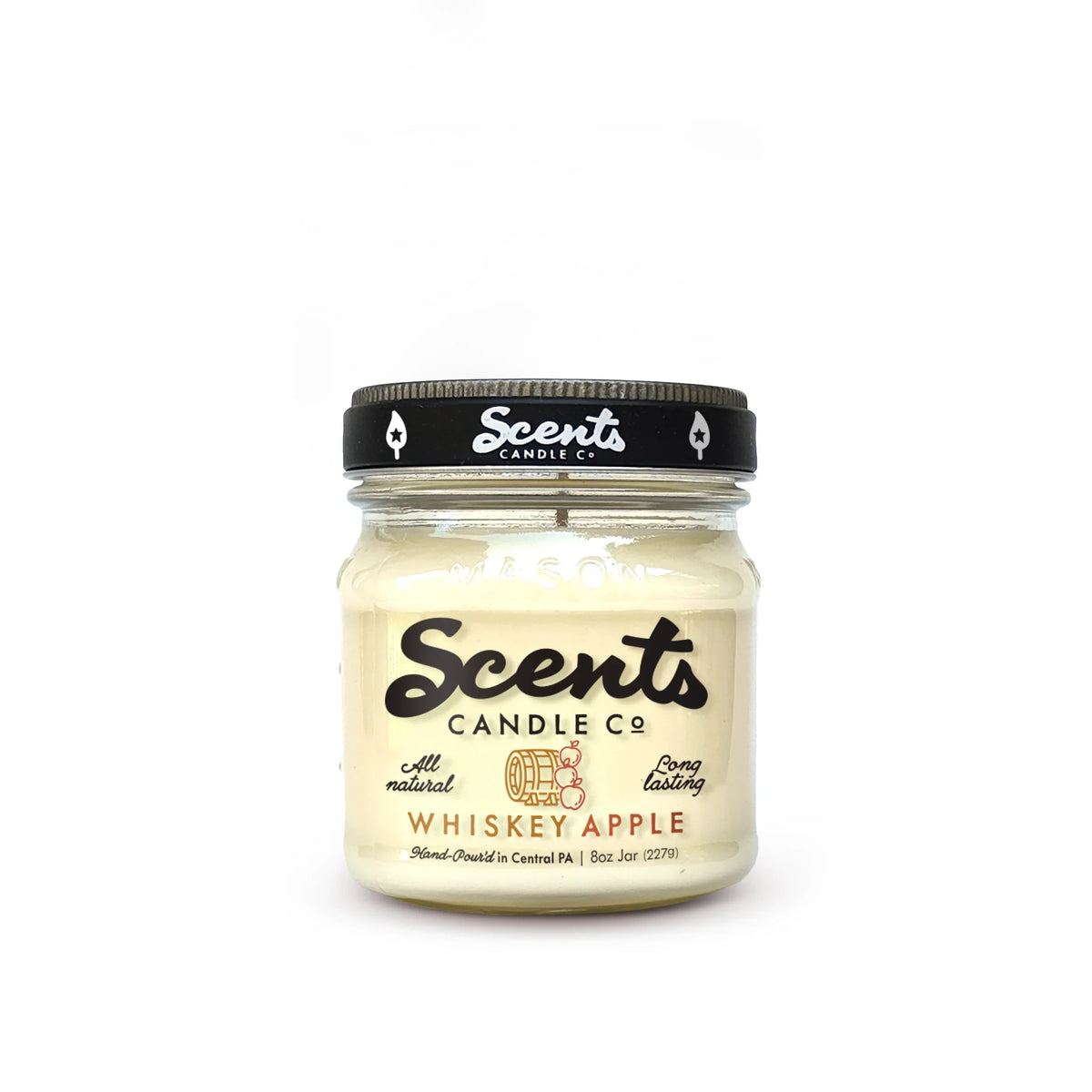 Scents Candle Co. Whiskey Apple Soy Wax Candles