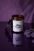 Lavender Valley Beeswax Candle | Organic Essential Oil Infused