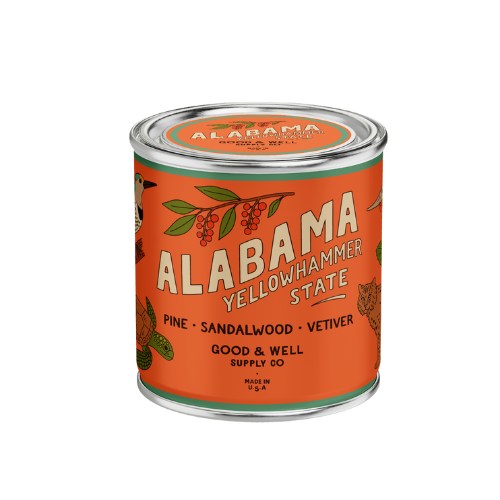 Alabama State Candle