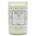 Whole Lotta Love 12 oz. soy candle in upcycled wine bottle | Fruity, Floral