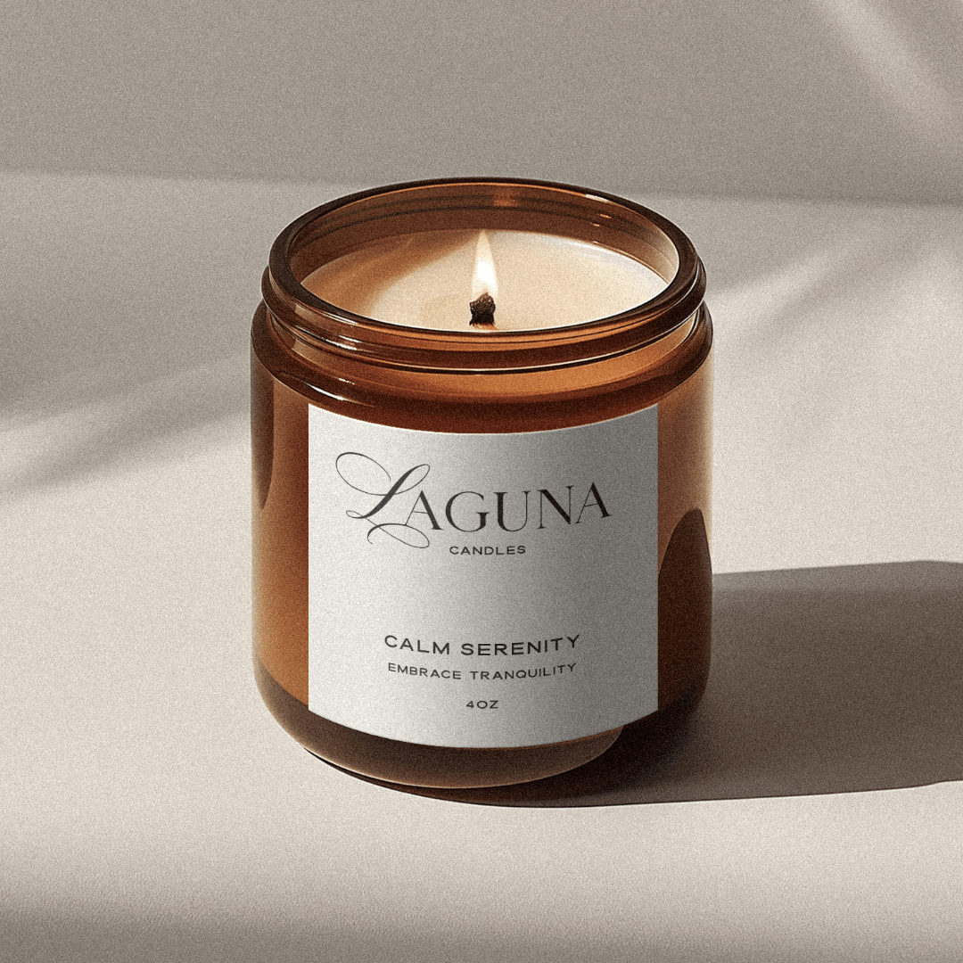Laguna Candle Calm Serenity - Embrace Tranquility| 4oz, 11oz