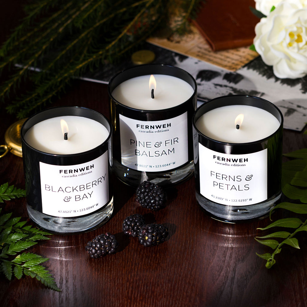 Blackberry & Bay Scented Soy Candle
