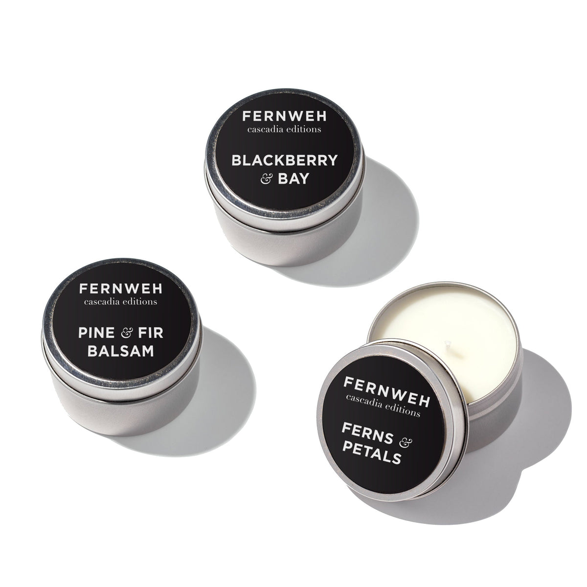 Blackberry & Bay Scented Soy Candle