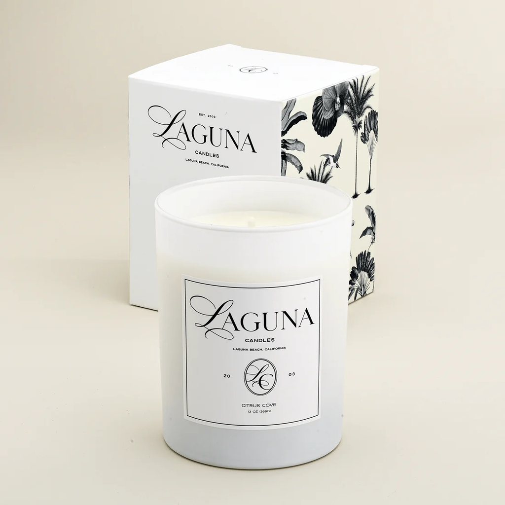 Luxury Candle Citrus Cove | Lemon Verbena 13oz (369g)