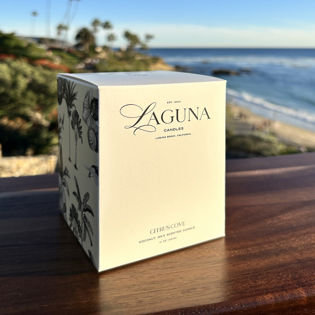 Luxury Candle Citrus Cove | Lemon Verbena 13oz (369g)