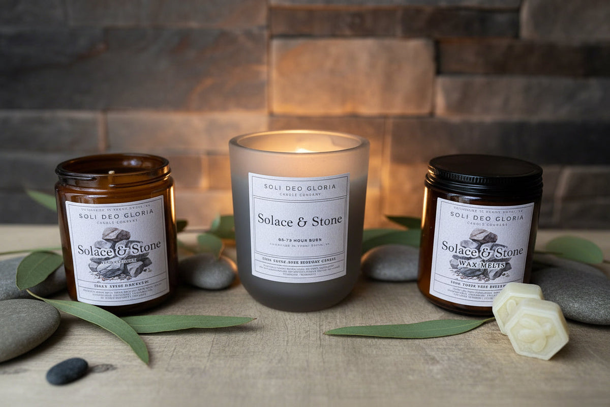 Solace & Stone | Organic Essential Oil Infused