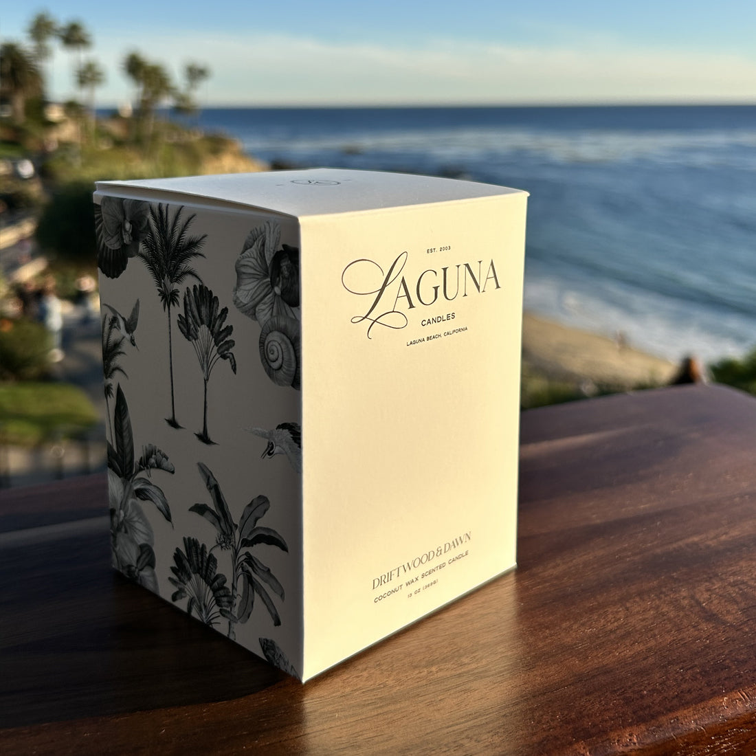 Luxury Candles Driftwood & Dawn Coastal Scent | 13oz (369g)