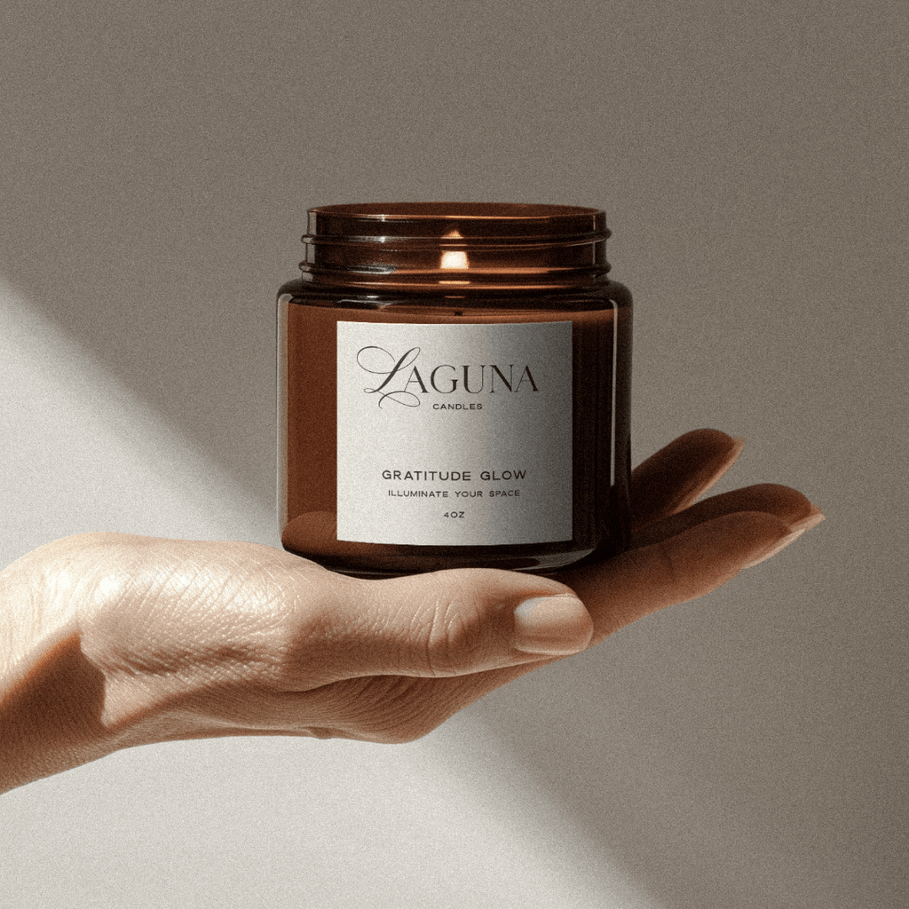 Luxury Candle Gratitude Glow - Sapphire Orchid | 4oz, 11oz