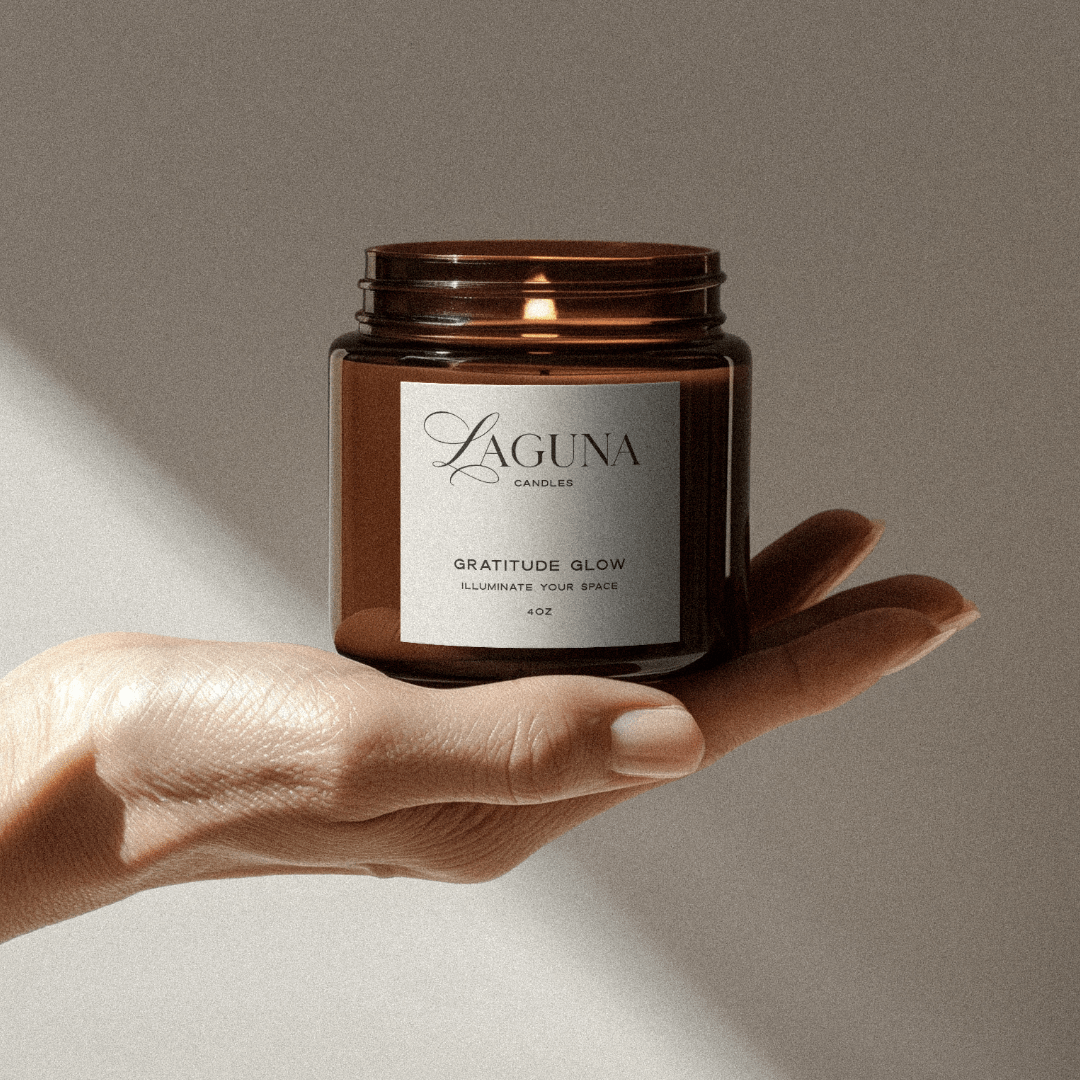 Luxury Candle Gratitude Glow - Sapphire Orchid | 4oz, 11oz