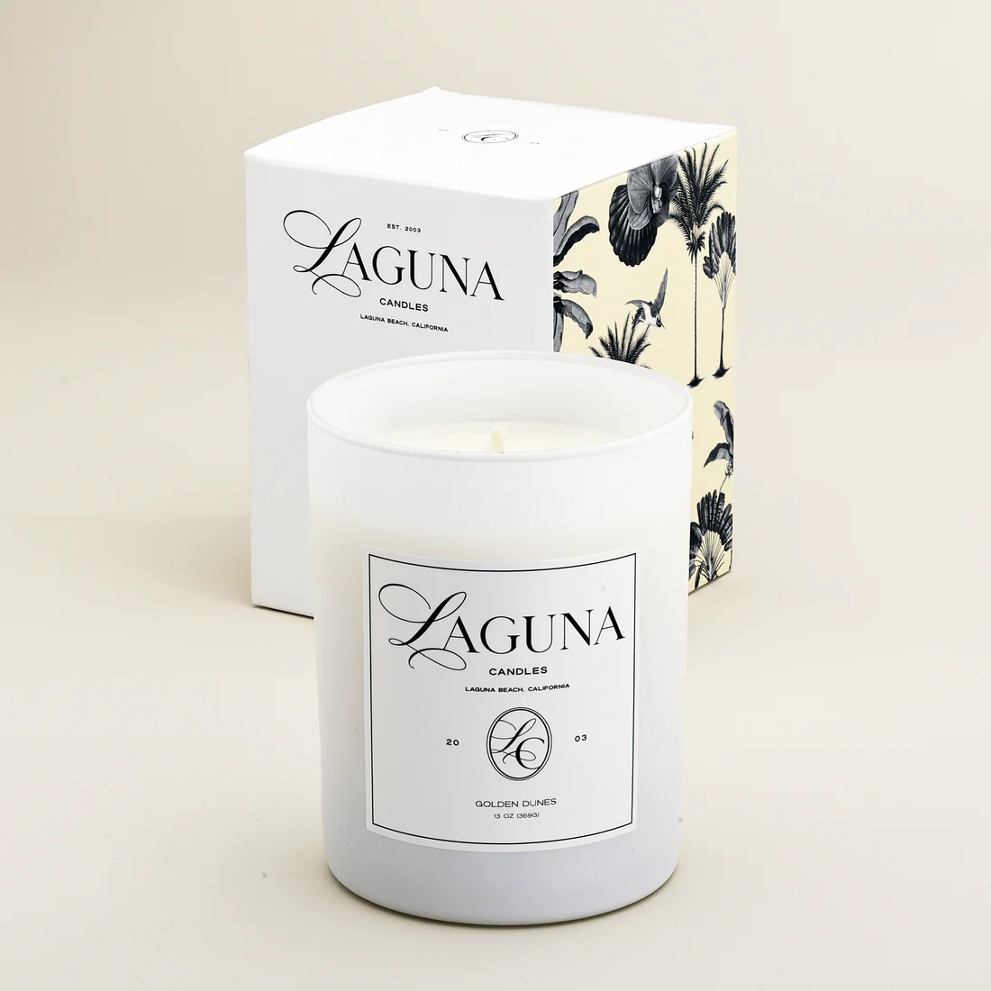 Laguna Candle Golden Dunes luxury - Coconut Wax | 13oz (369)