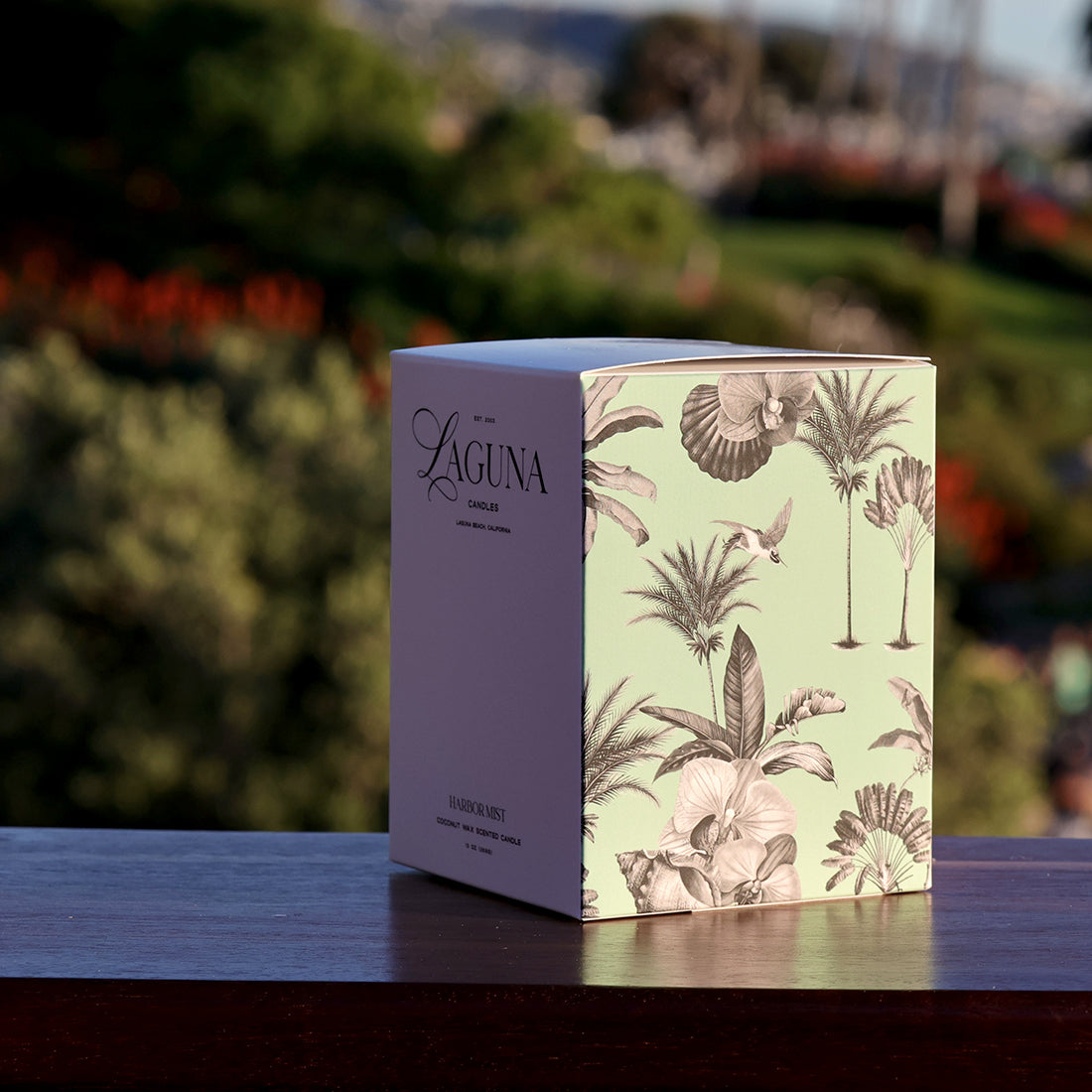Laguna Candle Harbor Mist Luxury - Light Musk | 13oz ( 369g)