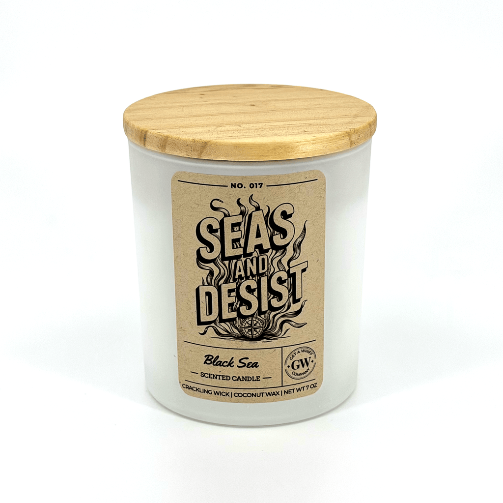Black Sea Scented Candle (Seas and Desist)