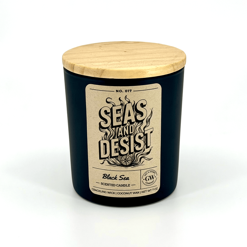 Black Sea Scented Candle (Seas and Desist)