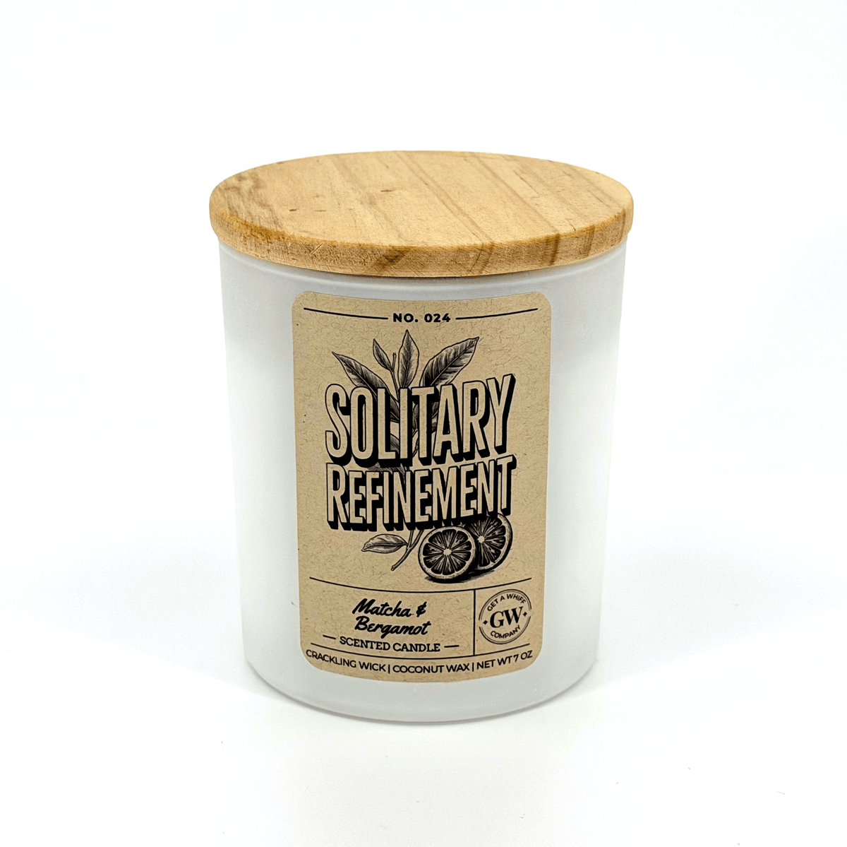 Matcha & Bergamot Scented Candle (Solitary Refinement)