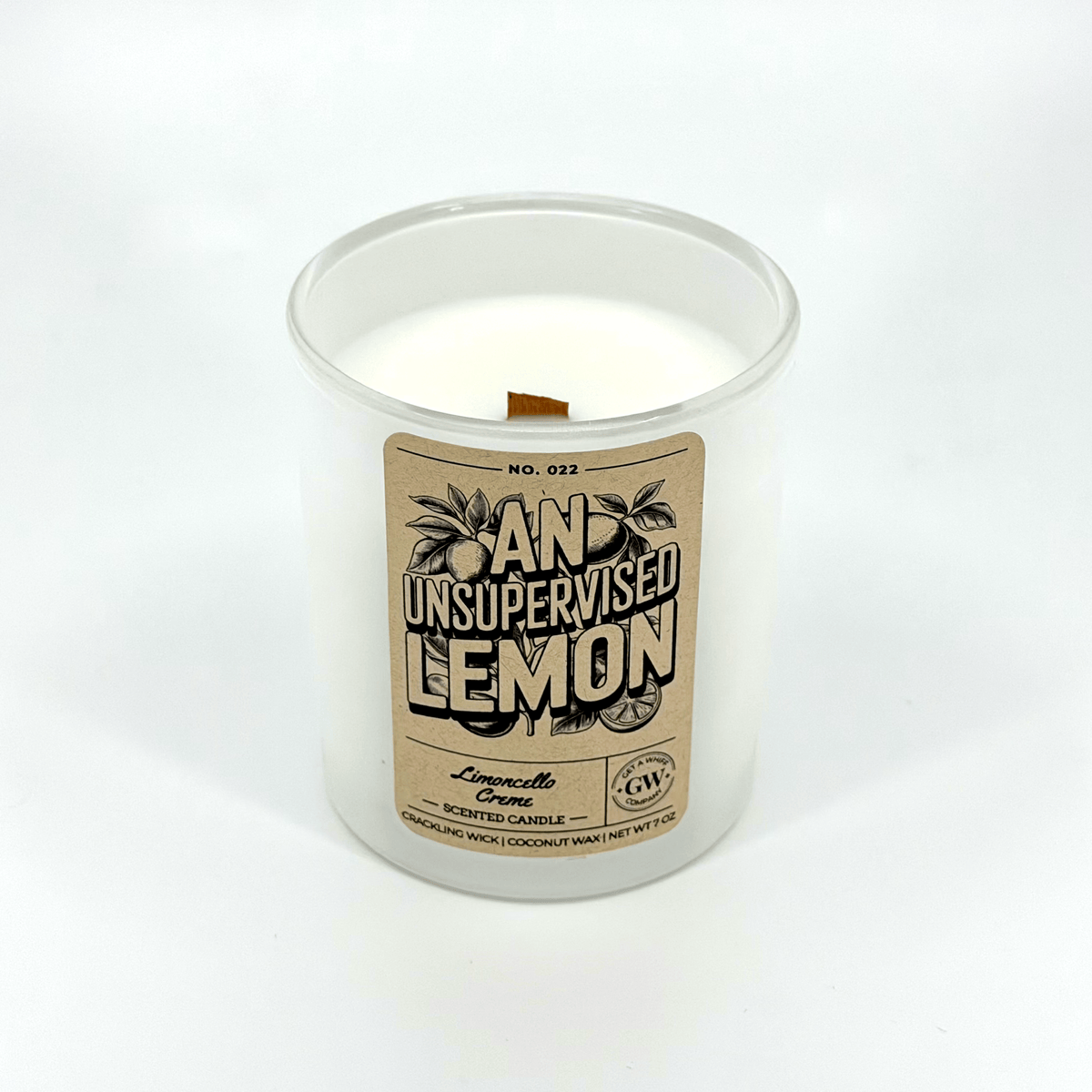 Limoncello Crème Scented Candle (An Unsupervised Lemon)