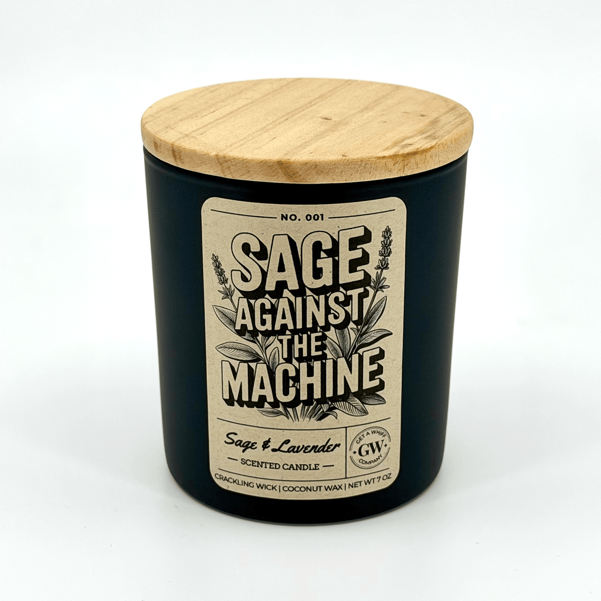 Sage & Lavender Scented Candle (Sage Against the Machine)