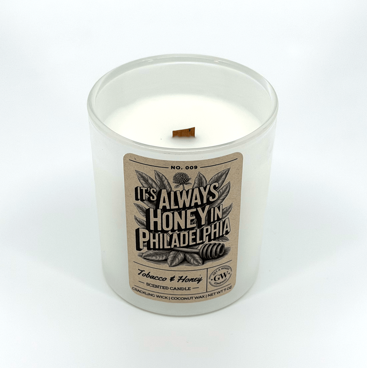 Tobacco & Honey Scented Candle (It's Always Honey in Philadelphia)