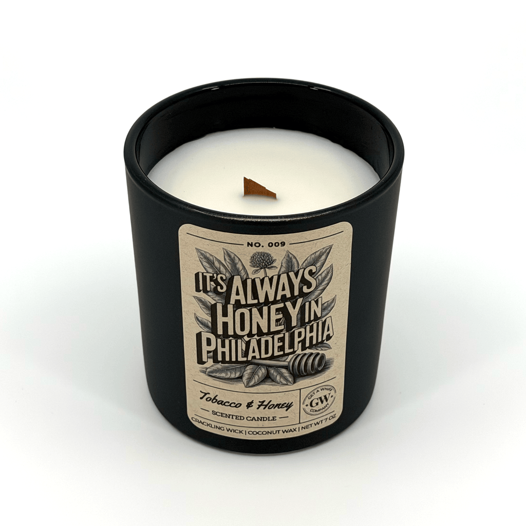 Tobacco & Honey Scented Candle (It's Always Honey in Philadelphia)