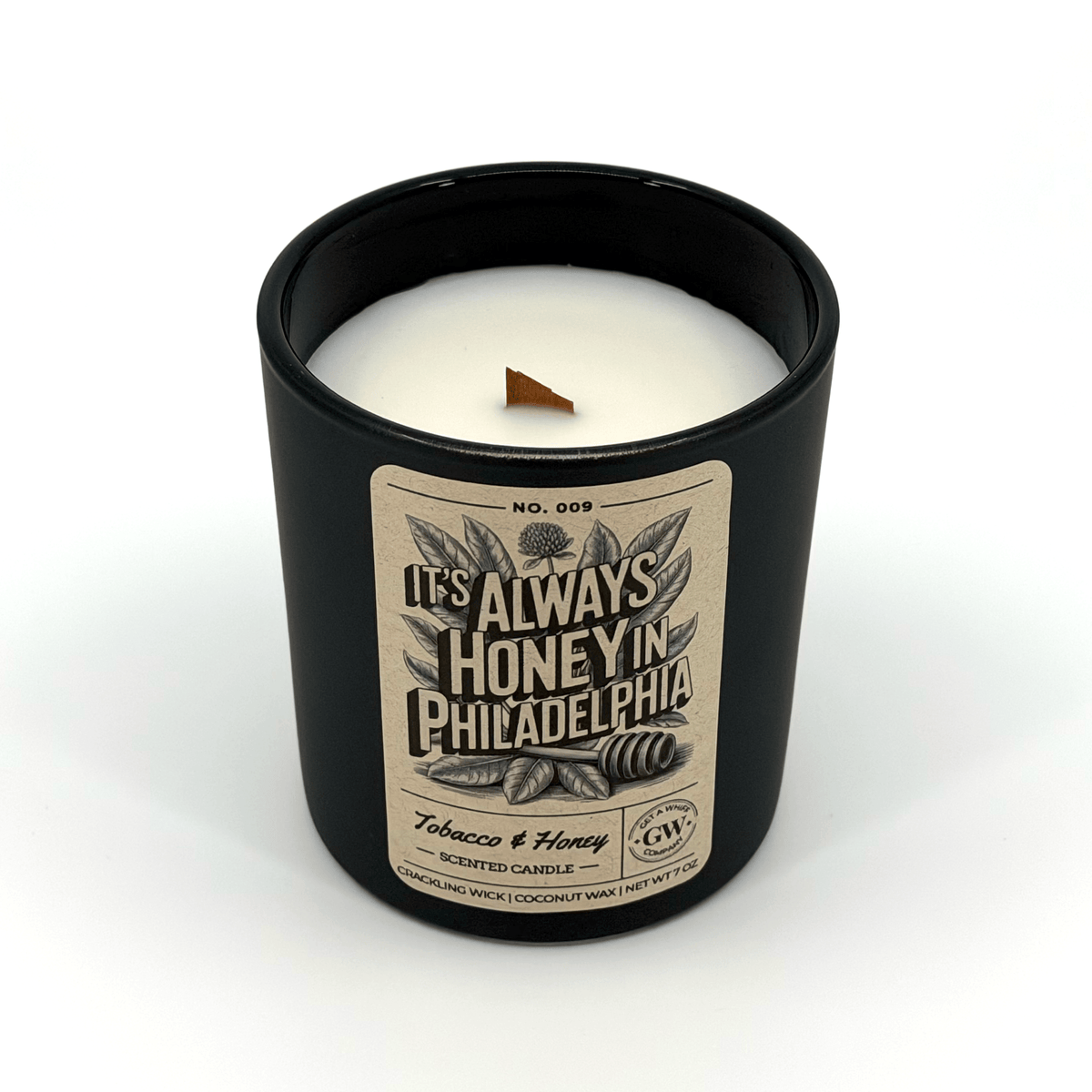 Tobacco & Honey Scented Candle (It's Always Honey in Philadelphia)
