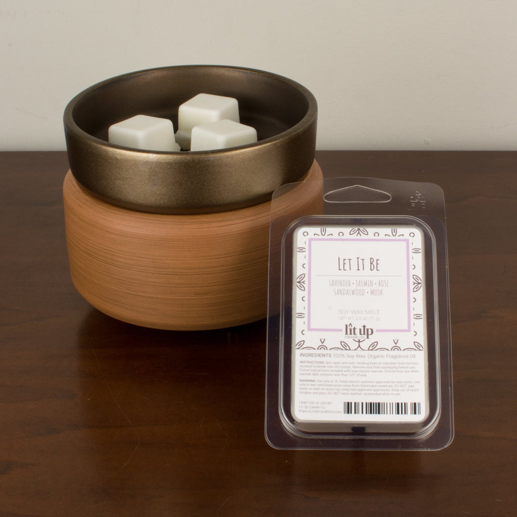 Let It Be 2.5 oz. soy wax melt | Lavender, Florals, Musk