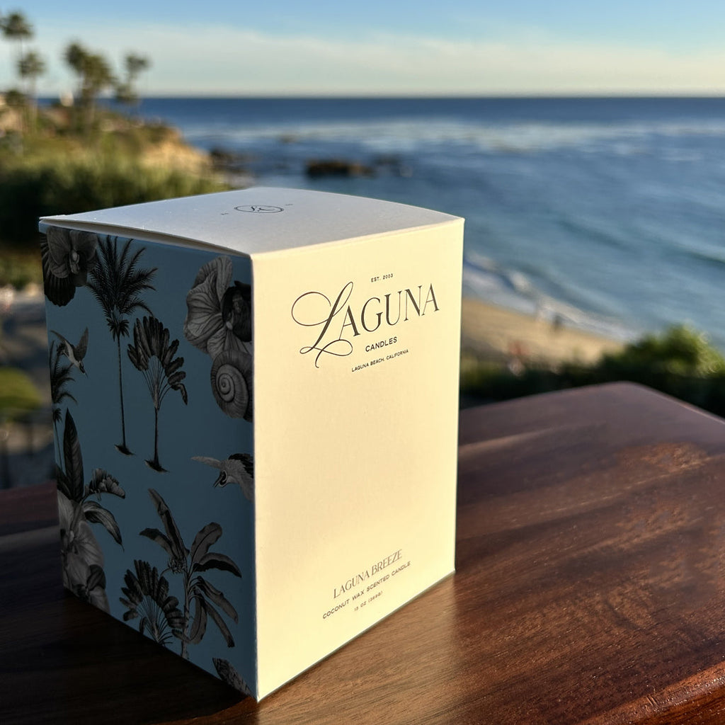 Luxury Candle Laguna Breeze - Sea Salt Scent | 13oz (369)
