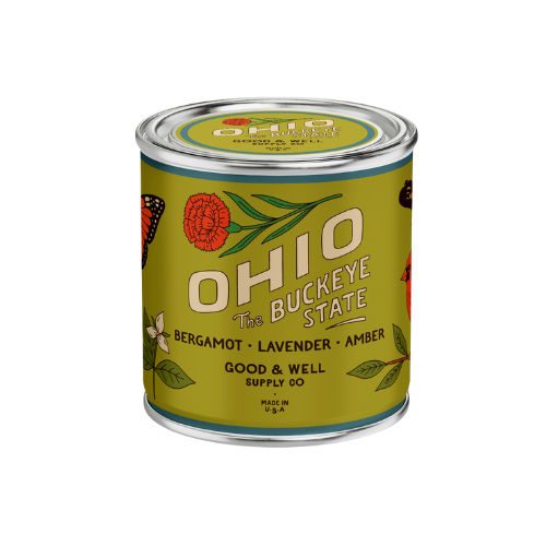 Ohio State Candle