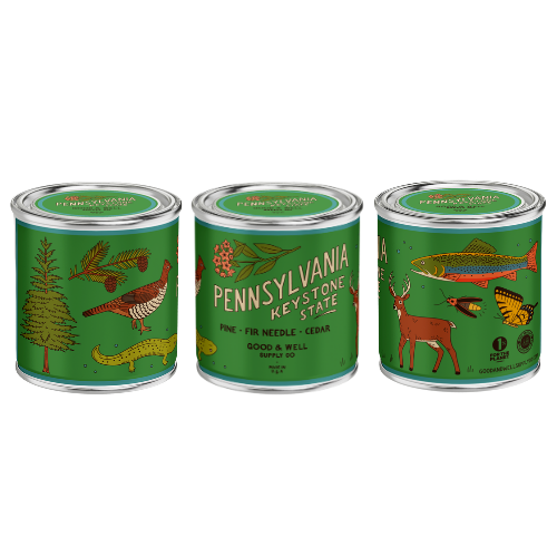 Pennsylvania State Candle