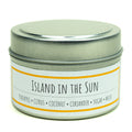 Island in the Sun 3 oz. soy candle in travel tin | Pineapple, Coconut, Citrus