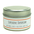 Sunshine Daydream 3 oz. soy candle in travel tin | Sweet Orange, Chili Pepper