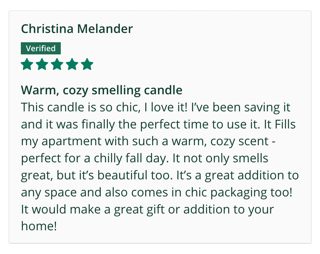 Orchard Harvest Scented Soy Candle