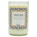 Tobacco Road 12 oz. soy candle in upcycled wine bottle | Tobacco, Caramel