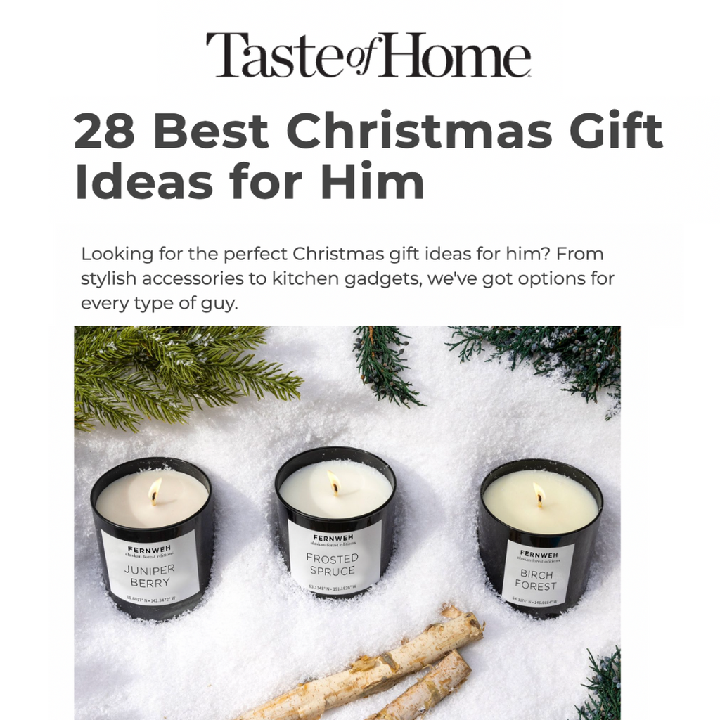 Birch Forest Scented Soy Candle