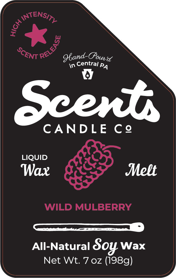 Scents Candle Co. Wild Mulberry Soy Wax Candles