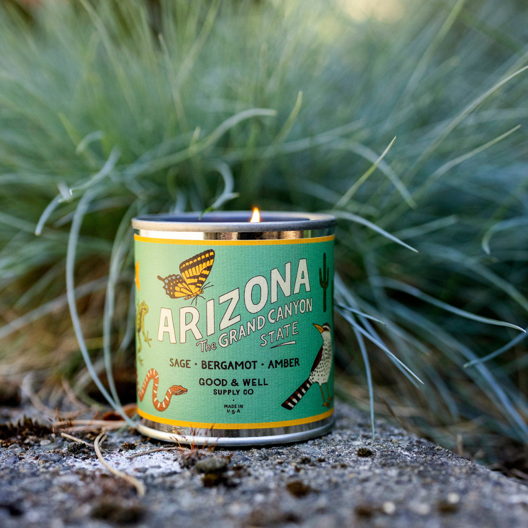 Arizona State Candle